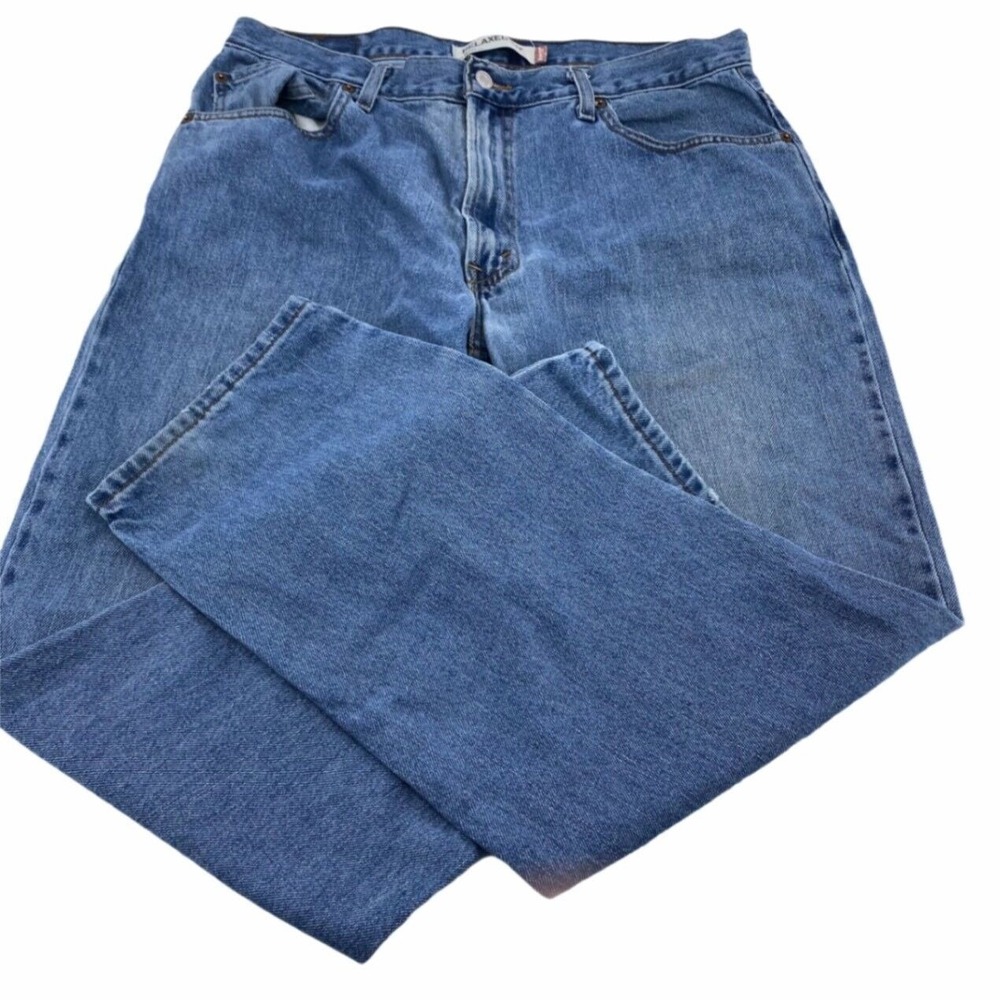 Lands' End Men's Jeans Size 36 Traditional Straight Leg Denim